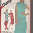 Simplicity 5137-Vtg 80's Woman's Slim-Fitting Dress or Tunic, Pants Pattern
