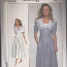 Simplicity 9092-Woman's Nautical Dress Sz 6 Vtg 80's Sewing Pattern