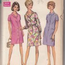 Simplicity 7729-Vtg 60's Woman's Dress, Coat-Dress Sewing Pattern Sz 18 1/2