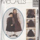McCall's 4990-Girl's Jumper, Blouses, Bag Sewing Pattern Sz 10 UNCUT