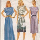 Butterick 3790 Misses Loose-Fitting Dress Size 12 Vtg 80's Sewing Pattern