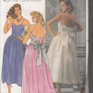 Butterick 6952-Vtg 80's Woman Dress or Formal Sewing Pattern Sz 10 UNCUT