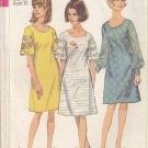 Simplicity 6997-Woman's Dress Sz 12 Vtg 60's Sewing Pattern