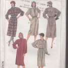 Simplicity 6986-Vtg 80's Woman Dress Sewing Pattern Sz 10-12-14 UNCUT