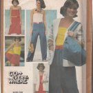 Simplicity 9538-Vtg 80's Woman Dress, Skirt, Top, Pants, Pattern Sz 12 UNCUT