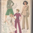 Simplicity 8247-Woman's Pants, Culottes, Jacket Sz 16 Vtg 70's Sewing Pattern