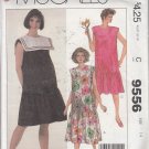 McCall's 9556-Vtg 80's Woman Maternity Dress Pattern Sz 14 UNCUT