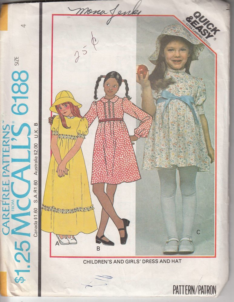 mccalls pattern 6188