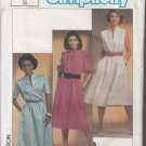Simplicity 6789-Vtg 80's Woman Dress Sewing Pattern Sz 10 UNCUT