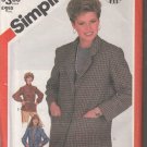 Simplicity 5664-Vtg 80's Woman Jacket Sewing Pattern Sz 8 UNCUT