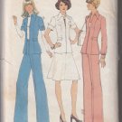 Simplicity 6859-Vtg 70's Woman Jacket, Skirt, Pants Sewing Pattern Sz 12 UNCUT