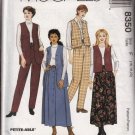 McCall's 8350-Woman's Vest, Pants, Skirt Sz 16-20 Sewing Pattern UNCUT