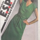 Simplicity 9411-Vtg 80's Woman Dress and Sash Sewing Pattern Sz 12-14-16 UNCUT