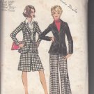 Simplicity 5923-Vtg 70's Woman Jacket, Skirt, Pants Sewing Pattern Sz 14 Petite