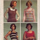 Simplicity 6065-Woman's Crochet Pullover Top Craft Pattern