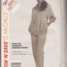 McCall's 4447-Woman's Jacket, Pants Sz Sm-Med Vtg 80's Sewing Pattern UNCUT