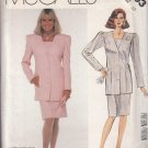 McCall's 3493-Woman's Jacket, Top, Skirt Vtg 80's Sewing Pattern UNCUT