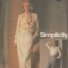 Simplicity 6586 -Woman's Lined Trousers Sz 16 Vtg 80's Sewing Pattern