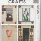 McCall's 2825-Wall Quilt Craft Sewing Pattern UNCUT