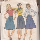 Simplicity 7404-Vtg 70's Woman Skirt, Pantsuit Sewing Pattern Sz 9/10