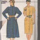Butterick 6744-Vtg 80's Woman Dress Sewing Pattern Sz 12-14-16 UNCUT