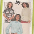 Simplicity 8293-Woman's Blouse Sz Small (10-12) Vtg 70's Sewing Pattern UNCUT