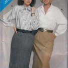 Butterick 5339 Misses Loose-Fitting Blouse Sz 8-12 80's Sewing Pattern UNCUT