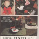 McCall's 5380 AVON Christmas Ornaments, Wreath, Placemat, Stocking Craft Pattern