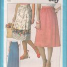 Simplicity 8336-Woman's Skirts Sz Small (10-12) Vtg 70's Sewing Pattern