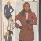 Simplicity 8777-Vtg 80's Woman Lined Blazers Sewing Pattern Sz 22 UNCUT