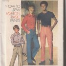 Simplicity 6542-Vtg 70's Junior/Teen Boys Pants Sewing Pattern Sz 16 UNCUT