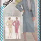 Simplicity 6265-Vtg 80's Woman Skirt, Blouse, Jacket Sewing Pattern Sz 12 UNCUT