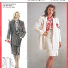 Burda 5428 Woman's Suit Jacket and Skirt Sz 12-20 Vtg 80's Sewing Pattern UNCUT