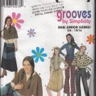 Simplicity 9390-Teen/Junior Capelet, Pants, Skirt, Bag Sz 11/12-15/16 Pattern