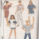 Simplicity 9024-Vtg 80 Woman Pants, Short, Skirt, Top Sewing Pattern Sz PT UNCUT