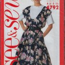 Butterick 4792 Misses Pullover Jumper, Shell Top Sewing Pattern Sz 6-10 UNCUT