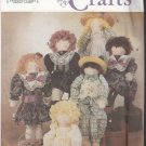 Simplicity 7820- 22" Doll and Wardrobe Sewing Pattern UNCUT