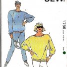 Kwik Sew 1786 Woman Sweatpants Sweatshirt Sewing Pattern Sz XS-XL UNCUT
