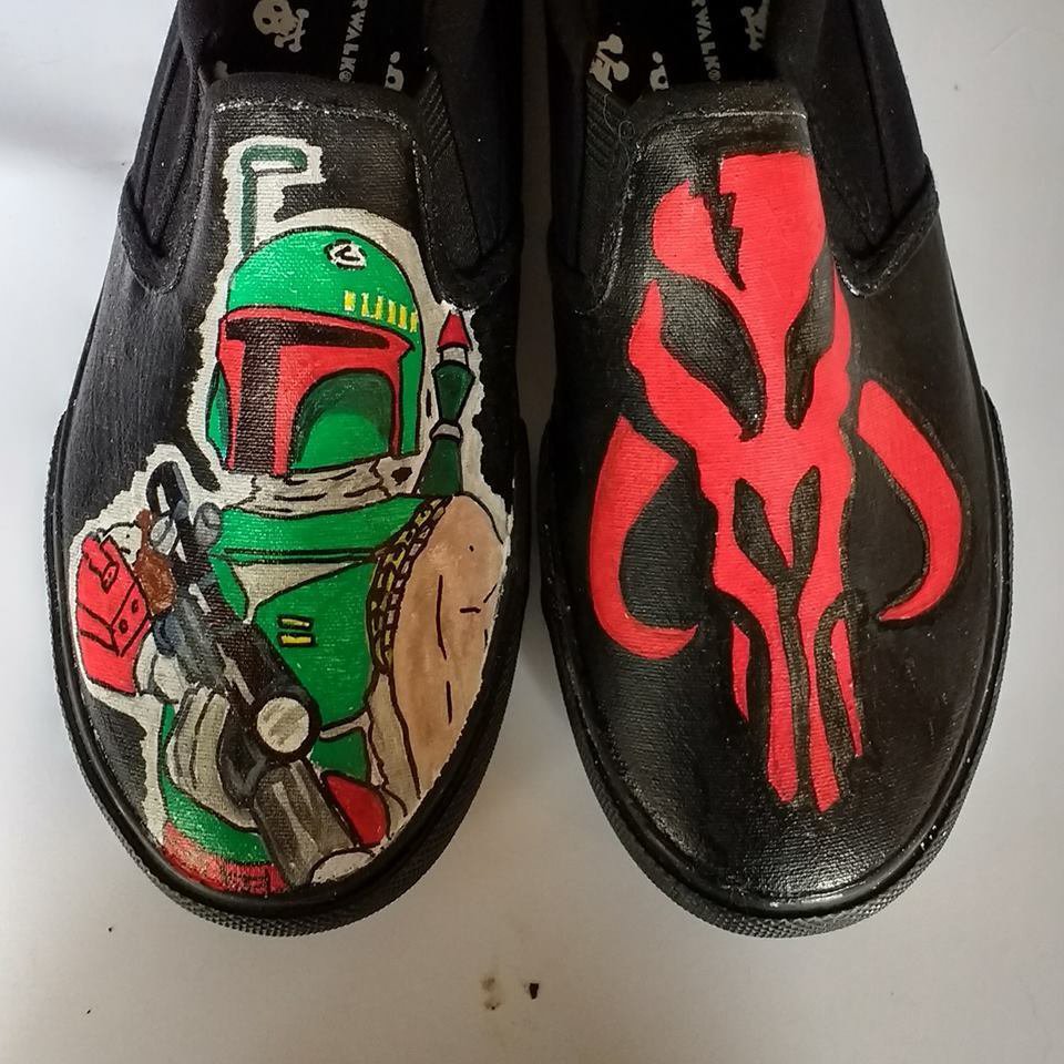 boba fett slippers