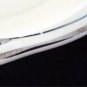 Homer Laughlin Virginia Rose Patrician Berry Bowl Silver Platinum Trim