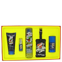Love Luck by Christian Audigier Gift Set -- 3.4 oz Eau De Toilette Spray 3 oz