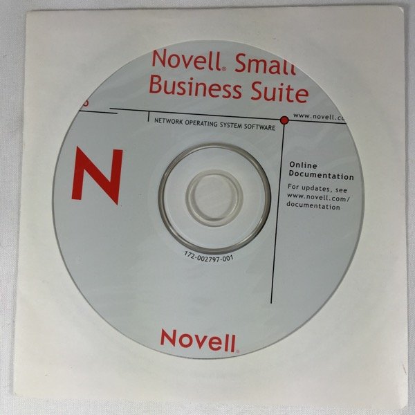 Novell Small Business Suite Software New Sealed