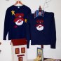 Happy Snowface Country  Snowman Applique Pattern for Quilt  Sweatshirt, PATTERN ONLY  TCB  206-4