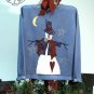 Snowbranch Stars Country Snowman Applique Pattern for Quilt  Sweatshirt, PATTERN ONLY TCB 203-1