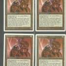 Yotian Soldier x4 - NM - 4th Edition - Magic the Gathering