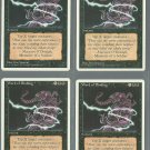 Word of Binding x4 - NM - 4th Edition - Magic the Gathering