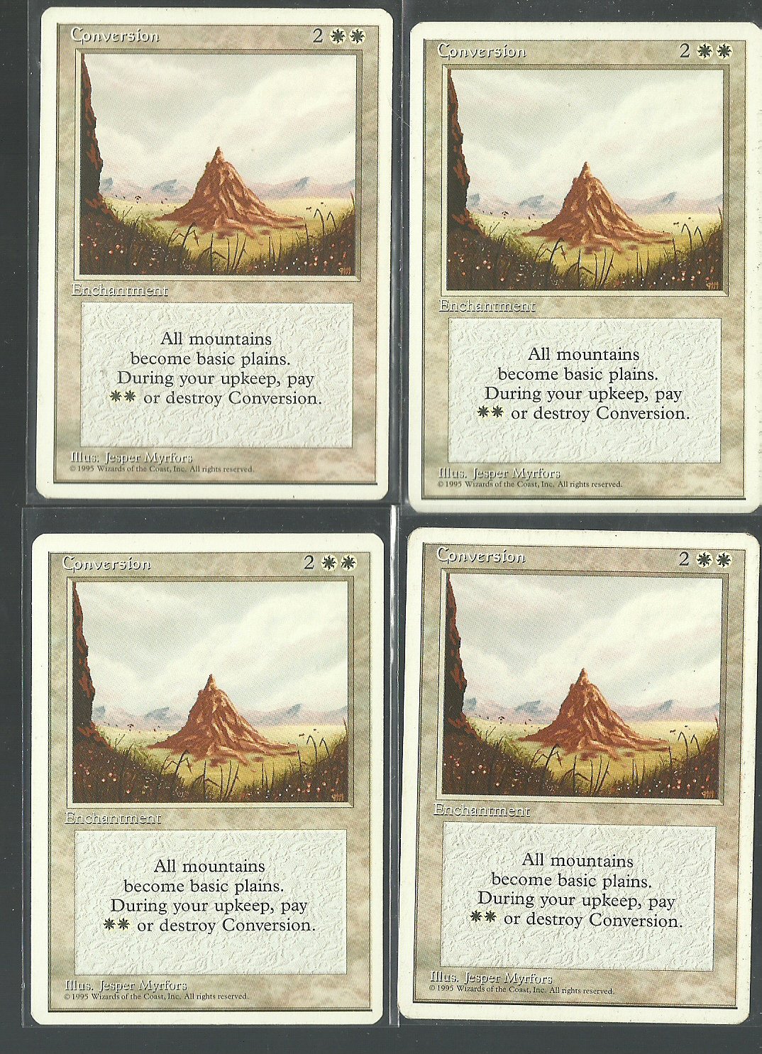 Conversion x4 NM 4th Edition