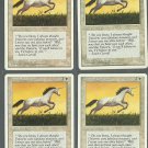 Pearled Unicorn x4 NM 4th Edition
