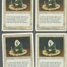 Circle of Protection Blue x4 NM 4th Edition