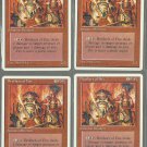 Brothers of Fire x4 NM 4th Edition